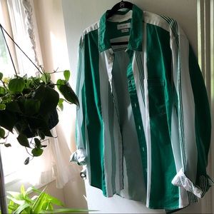 urban outfitters striped button down